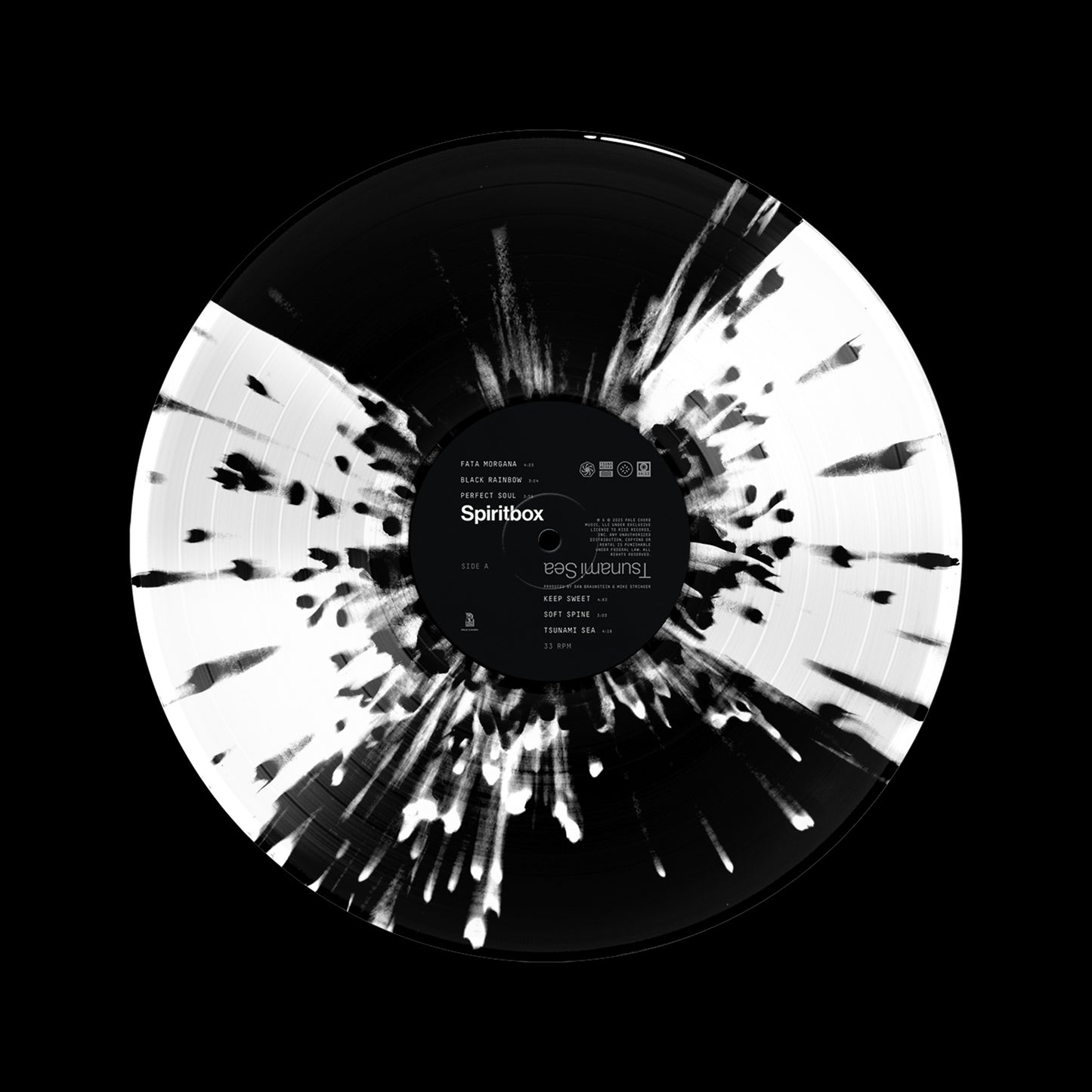 Tsunami Sea Tour Version Black & White Quad w/ Black & White Splatter Vinyl LP