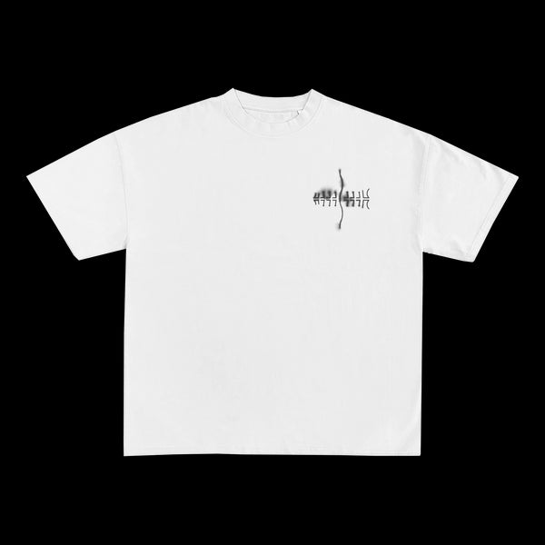 Soft Spine Lyric White T-Shirt – Tsunami Sea