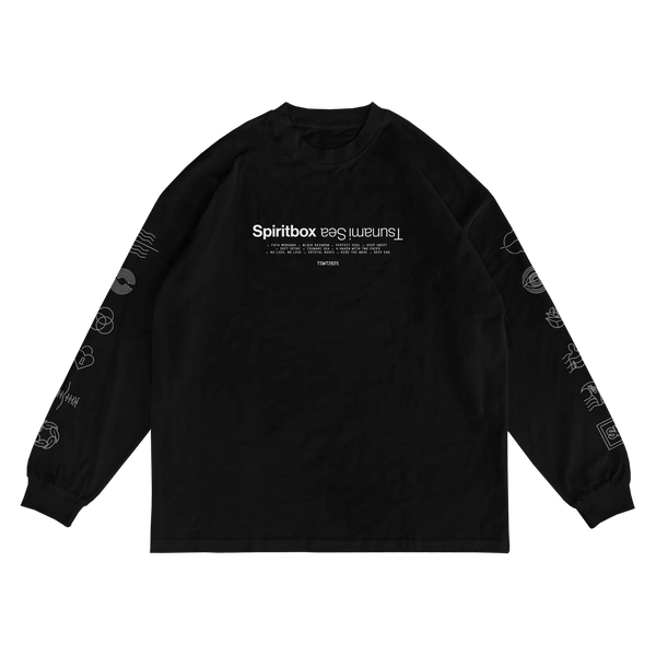 Mandala Black Long Sleeve – Tsunami Sea