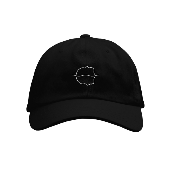 Tsunami Sea Branded Black Unstructured Hat