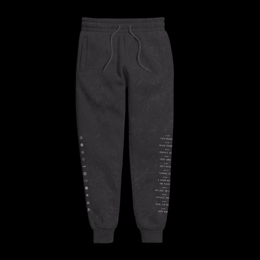 Album Branded Vintage Black Jogger