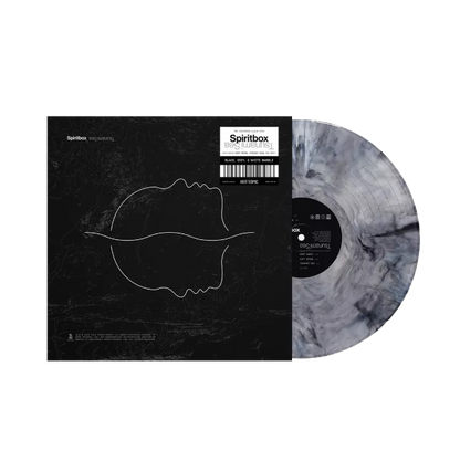 Tsunami Sea Hot Topic Black/Grey/White Marble Vinyl LP