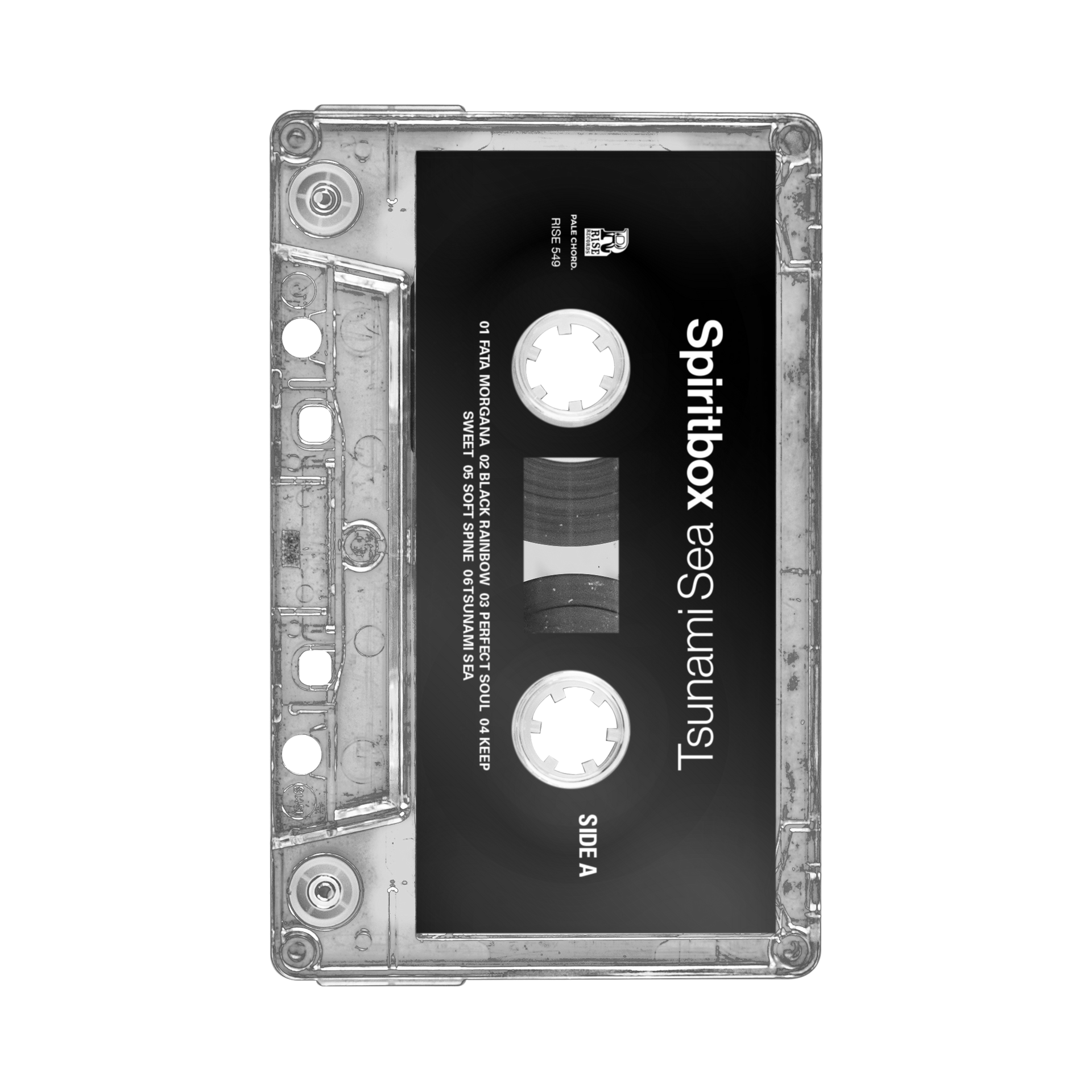 TEMBEA x ALWAYTH × MINNANO CASSETTE Tsunami Sea Clear w/ Black Liner Cassette Tape