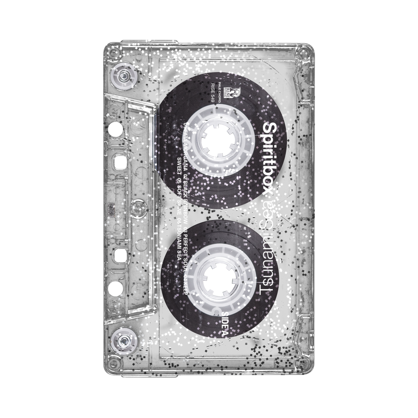 Tsunami Sea Glitter Cassette Tape