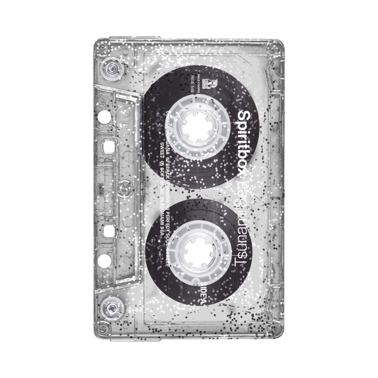 Tsunami Sea Glitter Cassette Tape