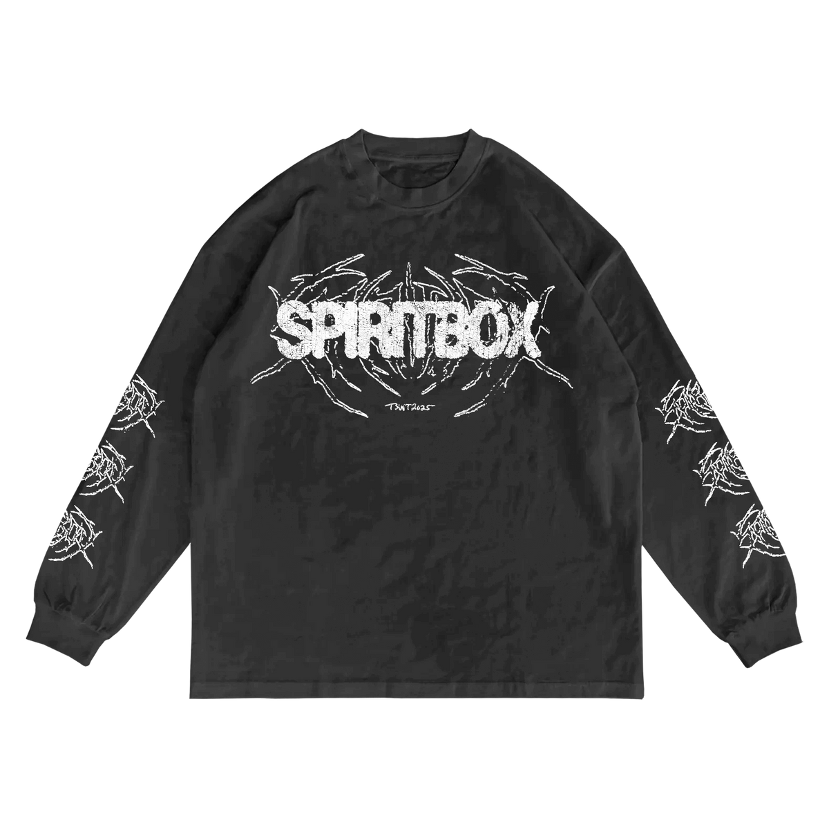 Black Rainbow Lyric Shadow Long Sleeve – Tsunami Sea