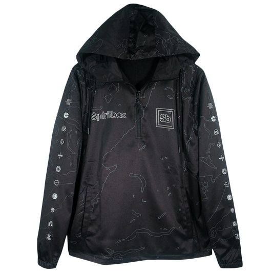 Tsunami Sea Branded Custom Anorak Windbreaker
