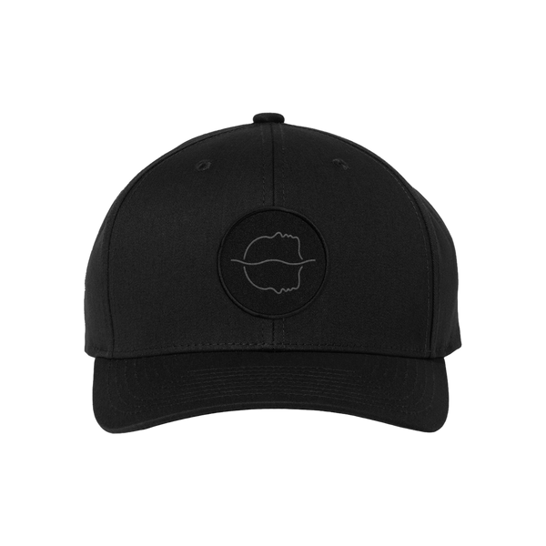 Icon Patch Black Snapback Hat – Tsunami Sea