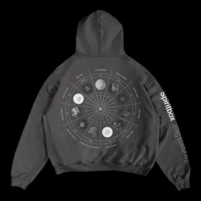 Zodiac Vintage Black Zip Up